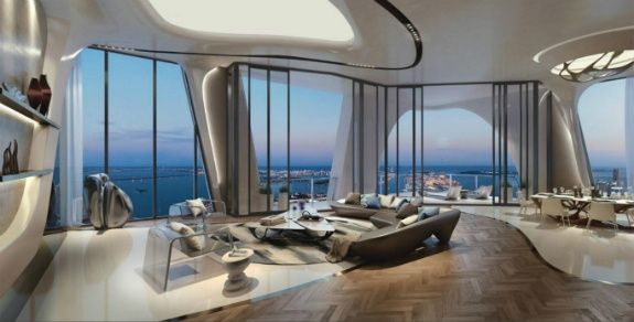 Zaha Hadid Miami bâtiments de luxe