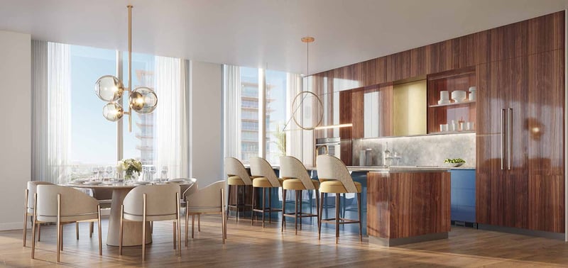 Custom ItalKraft Italian kitchen with Sub-Zero and Wolf appliances