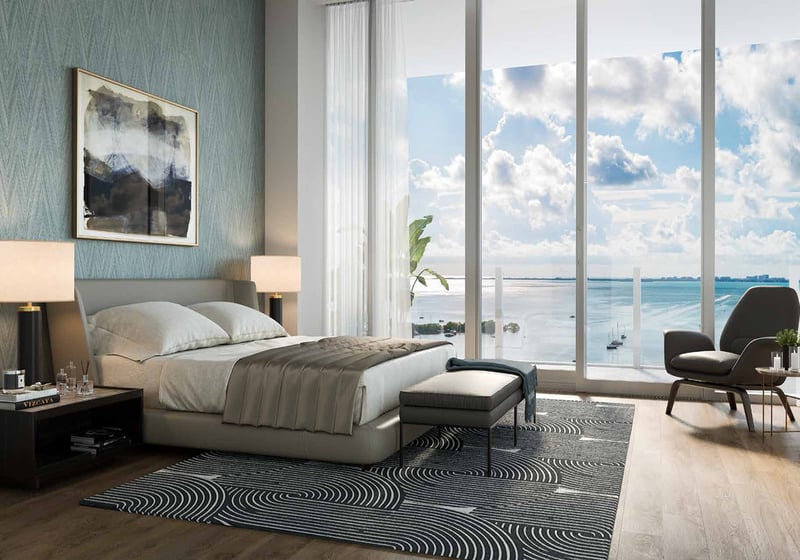 Primary bedroom suite designed by Meyer Davis