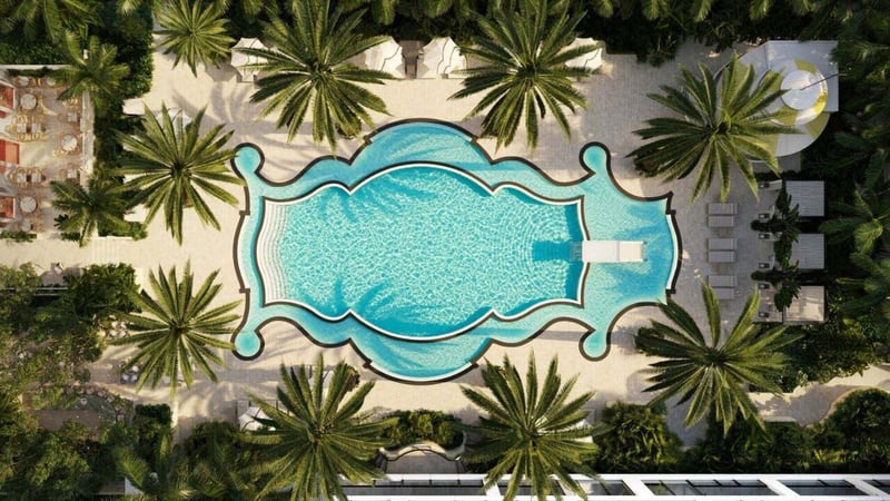 Iconic Art Deco Pool