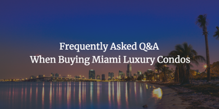 Appartements de luxe à Miami
